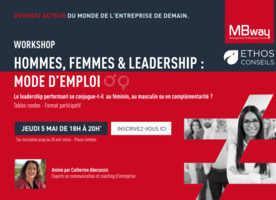 Hommes, Femmes et Leadership : Mode d’emploi ! Événement participatif à Annecy